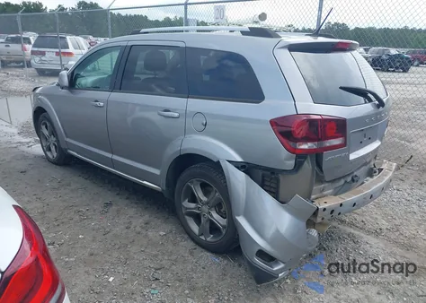 2017 Dodge Journey Crossroad Plus из США, поврежденный, VIN 3C4PDCGG0HT532712